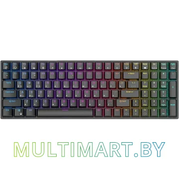Клавиатура Royal Kludge RK100 RGB (черный, RK Red)